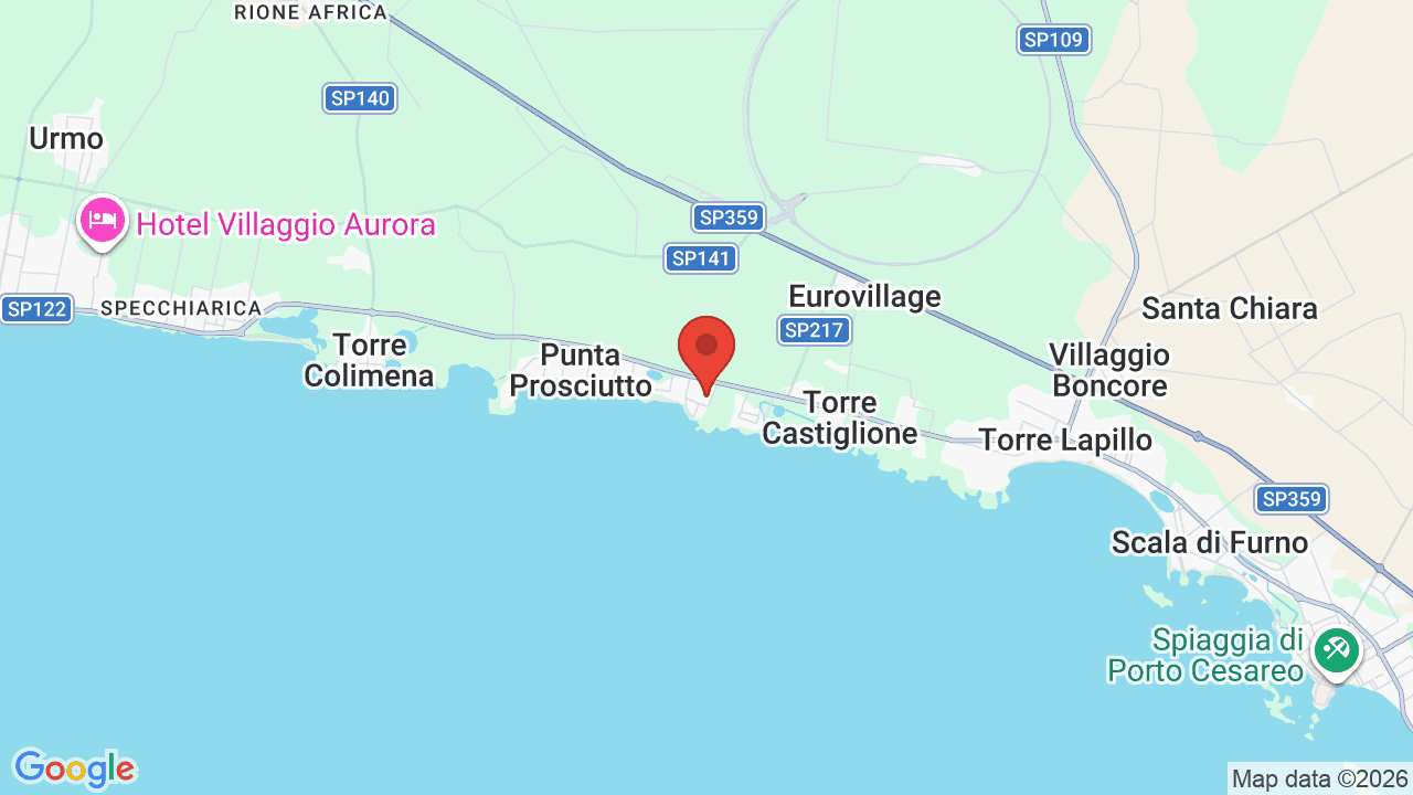 Mappa di Villaggio Punta Grossa