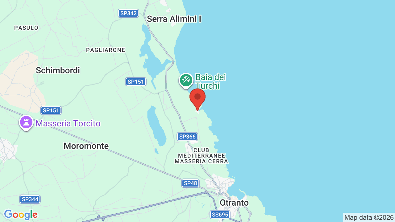 Mappa di Resort Le Cale D'Otranto